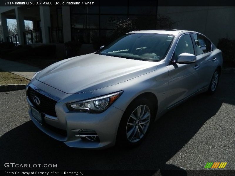 Liquid Platinum / Wheat 2014 Infiniti Q 50 3.7 AWD