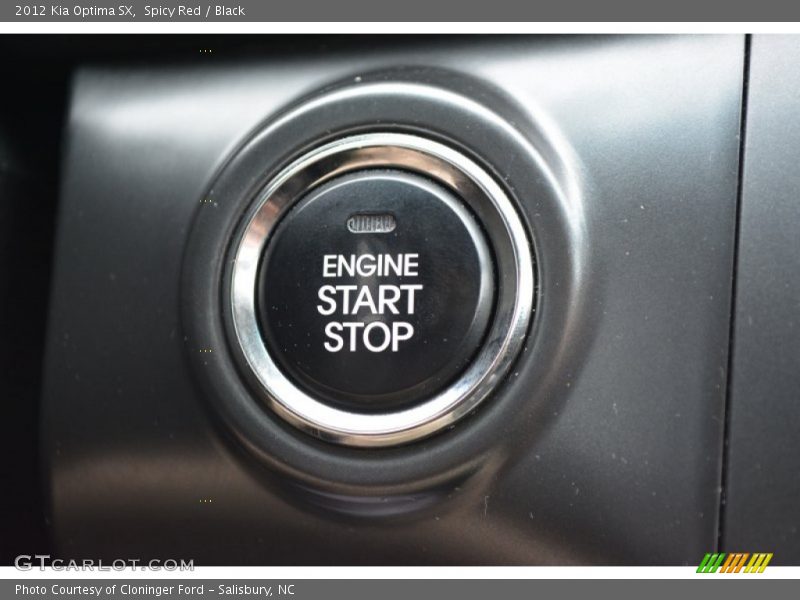 Spicy Red / Black 2012 Kia Optima SX
