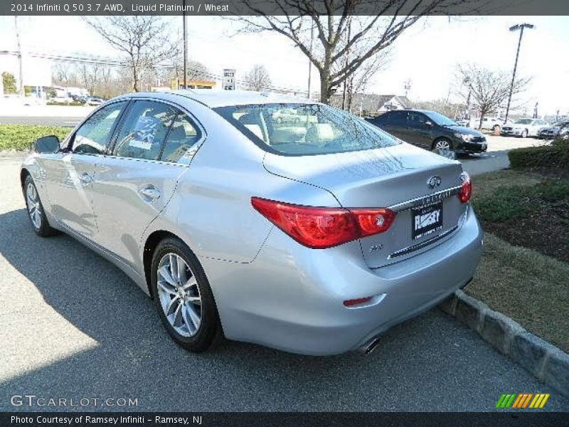 Liquid Platinum / Wheat 2014 Infiniti Q 50 3.7 AWD