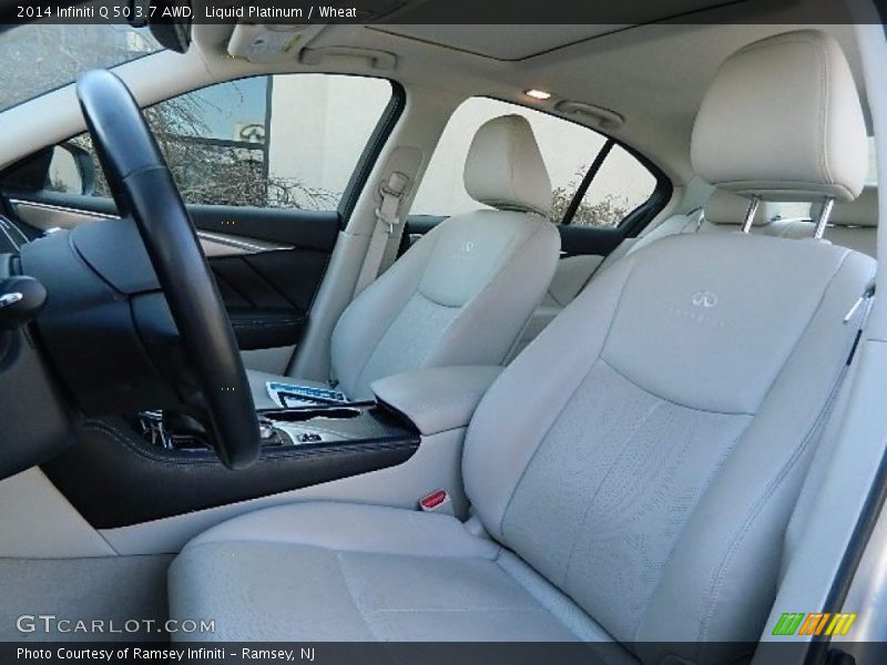 Liquid Platinum / Wheat 2014 Infiniti Q 50 3.7 AWD