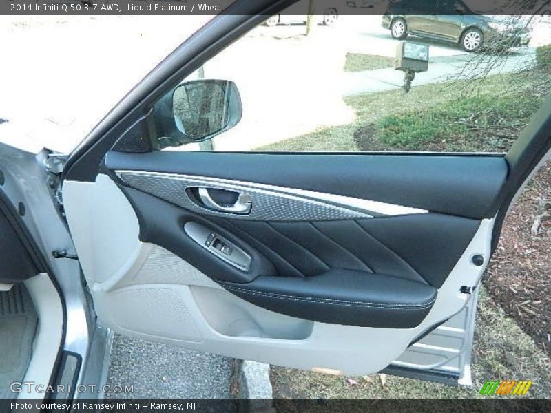 Liquid Platinum / Wheat 2014 Infiniti Q 50 3.7 AWD