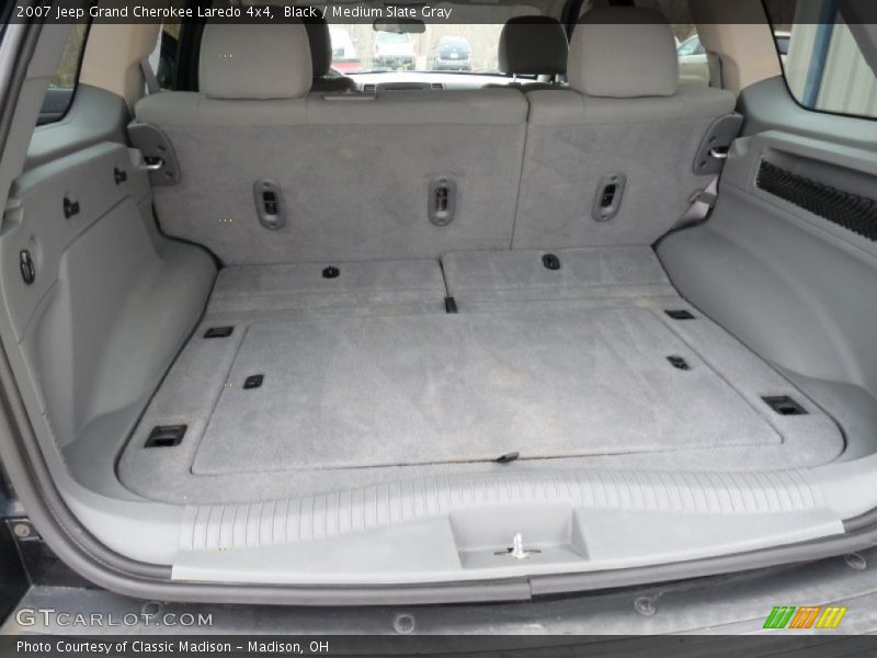 Black / Medium Slate Gray 2007 Jeep Grand Cherokee Laredo 4x4
