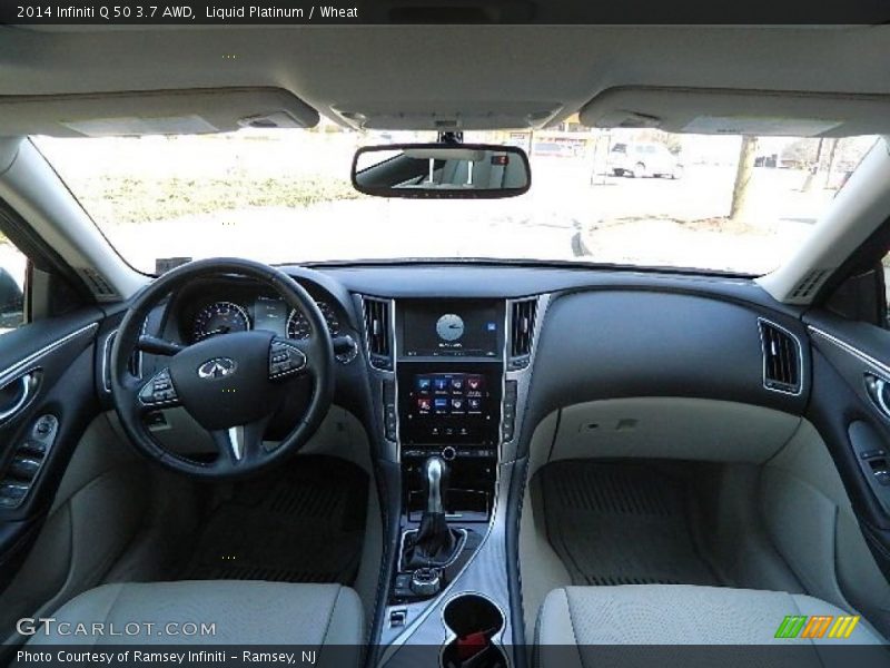 Liquid Platinum / Wheat 2014 Infiniti Q 50 3.7 AWD