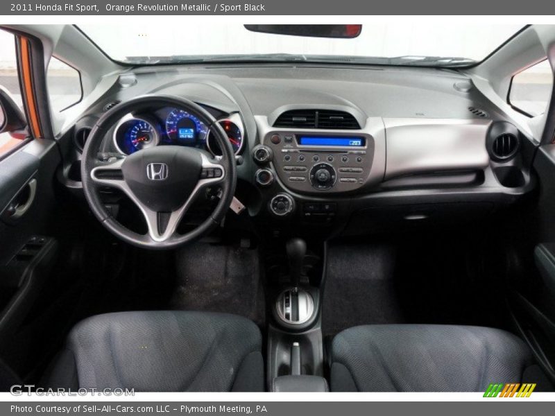 Dashboard of 2011 Fit Sport