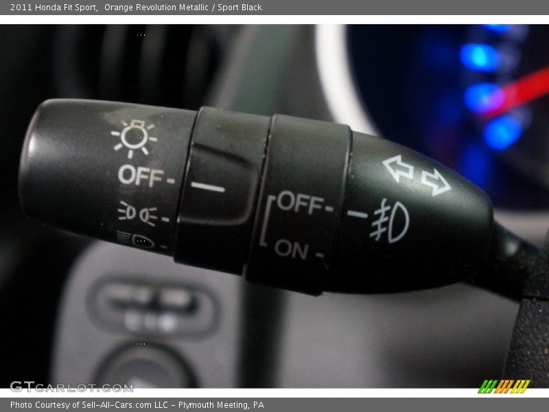 Controls of 2011 Fit Sport