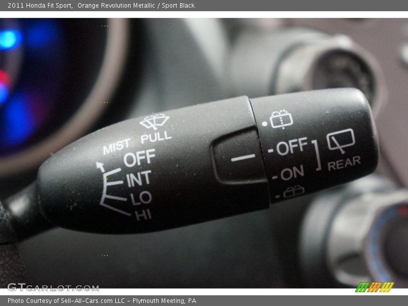 Controls of 2011 Fit Sport