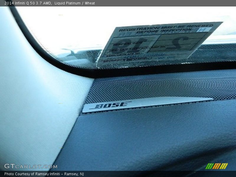 Liquid Platinum / Wheat 2014 Infiniti Q 50 3.7 AWD