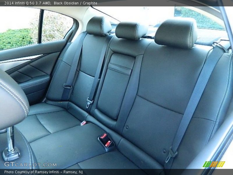 Black Obsidian / Graphite 2014 Infiniti Q 50 3.7 AWD