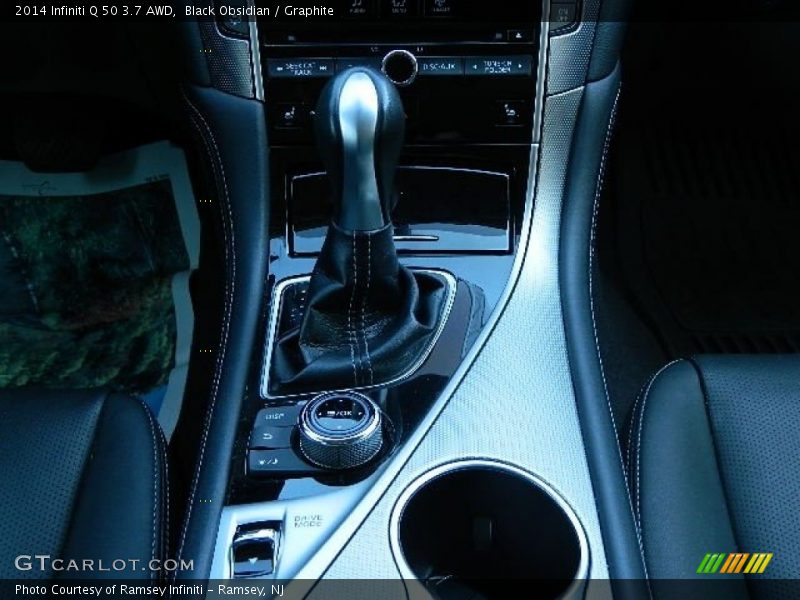 Black Obsidian / Graphite 2014 Infiniti Q 50 3.7 AWD