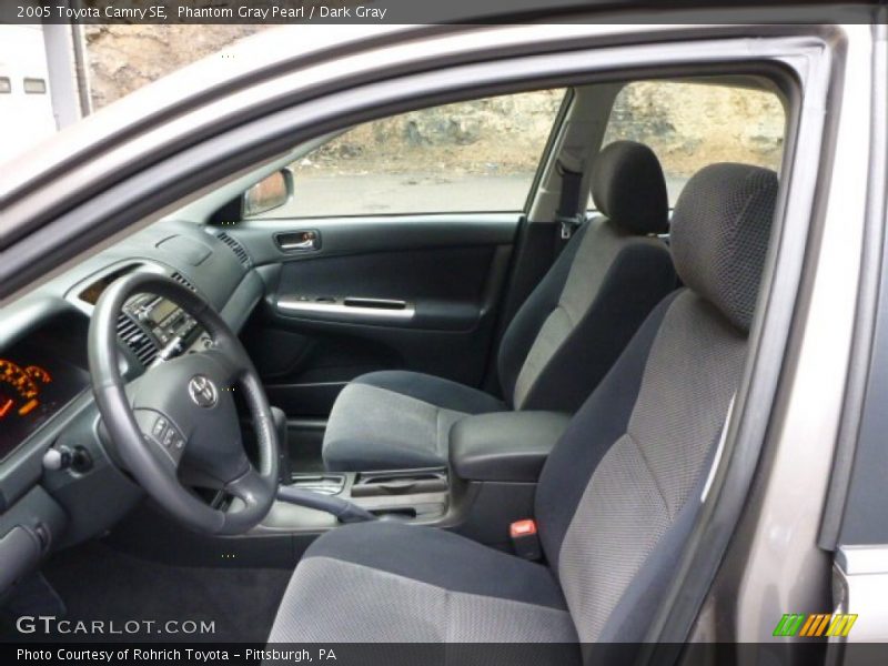 Phantom Gray Pearl / Dark Gray 2005 Toyota Camry SE