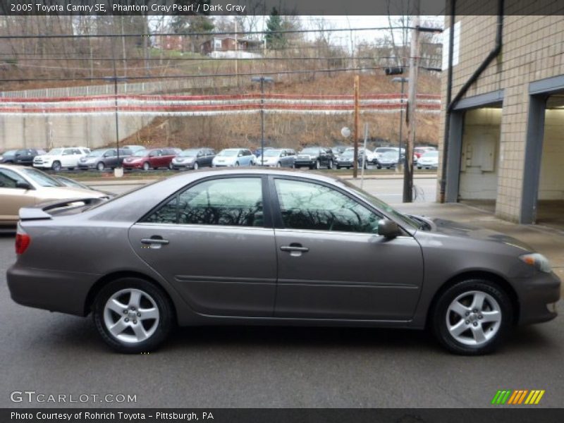 Phantom Gray Pearl / Dark Gray 2005 Toyota Camry SE