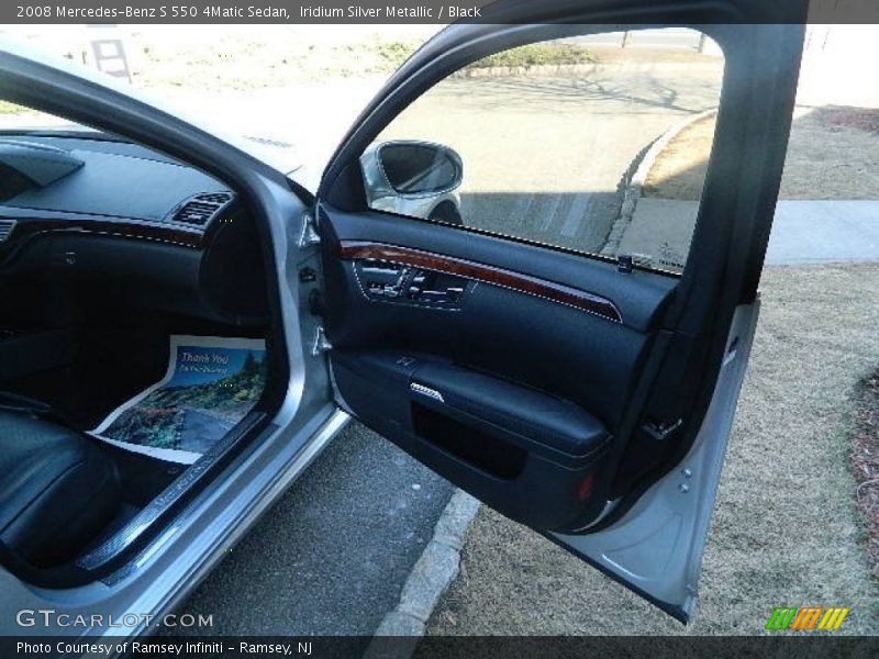 Iridium Silver Metallic / Black 2008 Mercedes-Benz S 550 4Matic Sedan