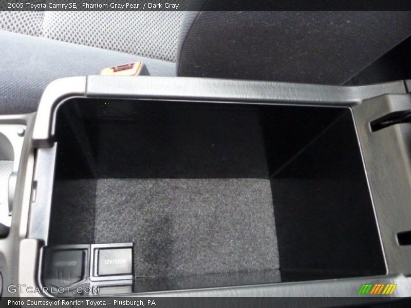 Phantom Gray Pearl / Dark Gray 2005 Toyota Camry SE