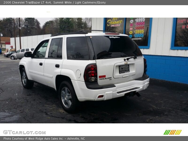 Summit White / Light Cashmere/Ebony 2006 Chevrolet TrailBlazer LT 4x4