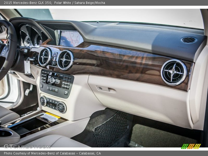 Polar White / Sahara Beige/Mocha 2015 Mercedes-Benz GLK 350