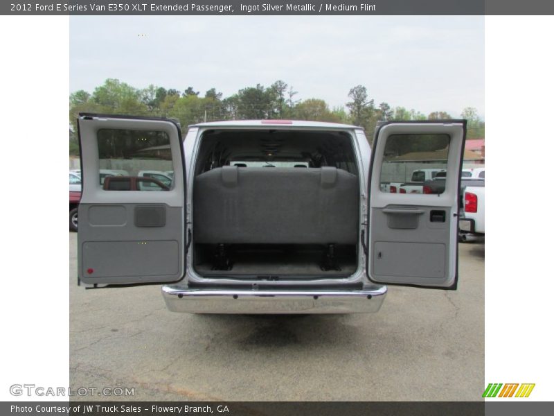 Ingot Silver Metallic / Medium Flint 2012 Ford E Series Van E350 XLT Extended Passenger