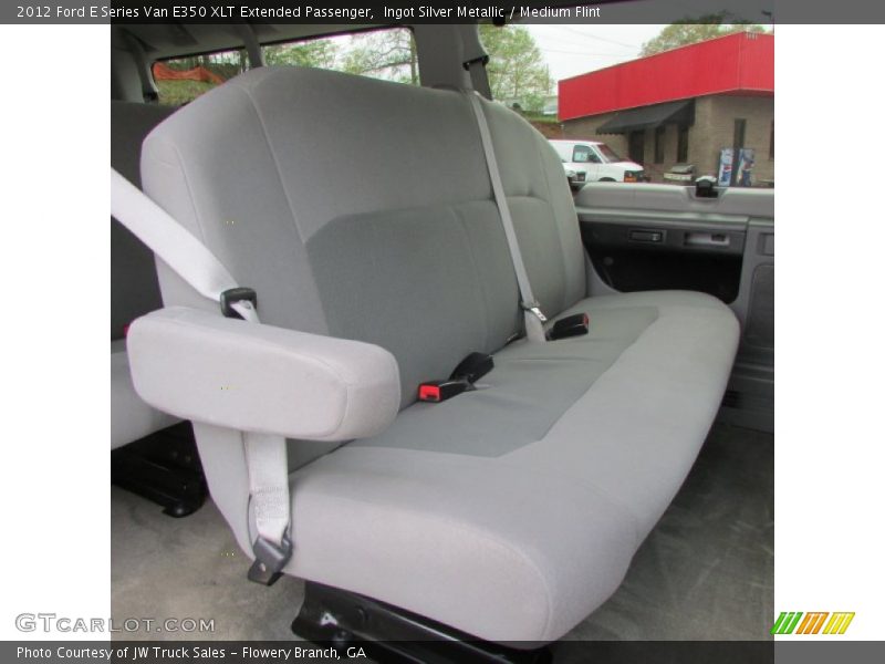 Ingot Silver Metallic / Medium Flint 2012 Ford E Series Van E350 XLT Extended Passenger