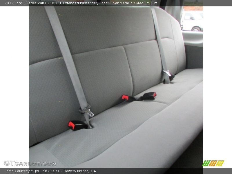 Ingot Silver Metallic / Medium Flint 2012 Ford E Series Van E350 XLT Extended Passenger