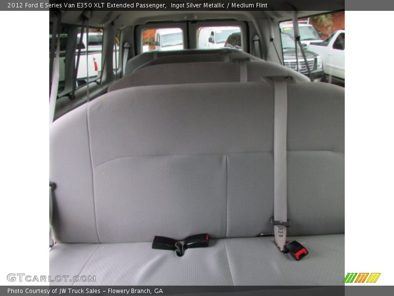 Ingot Silver Metallic / Medium Flint 2012 Ford E Series Van E350 XLT Extended Passenger