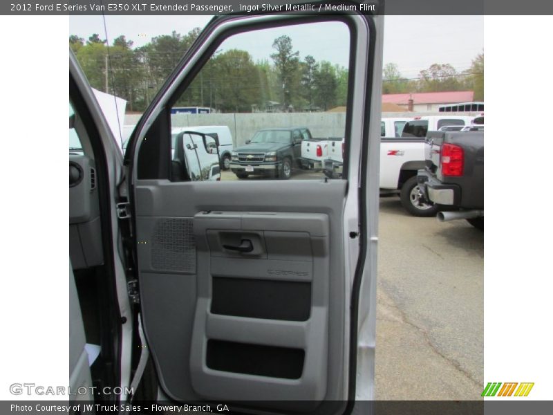 Ingot Silver Metallic / Medium Flint 2012 Ford E Series Van E350 XLT Extended Passenger