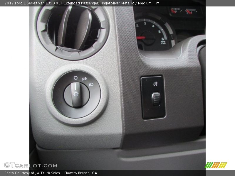 Ingot Silver Metallic / Medium Flint 2012 Ford E Series Van E350 XLT Extended Passenger