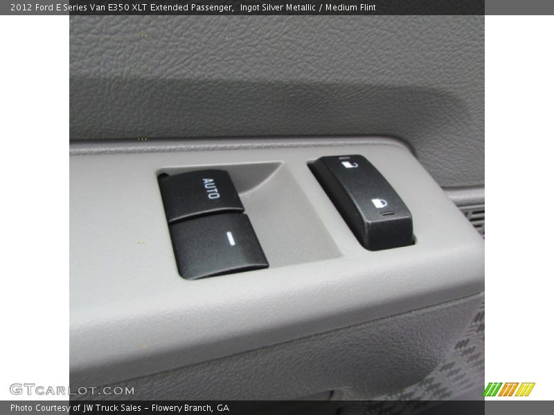 Ingot Silver Metallic / Medium Flint 2012 Ford E Series Van E350 XLT Extended Passenger