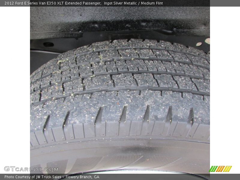 Ingot Silver Metallic / Medium Flint 2012 Ford E Series Van E350 XLT Extended Passenger