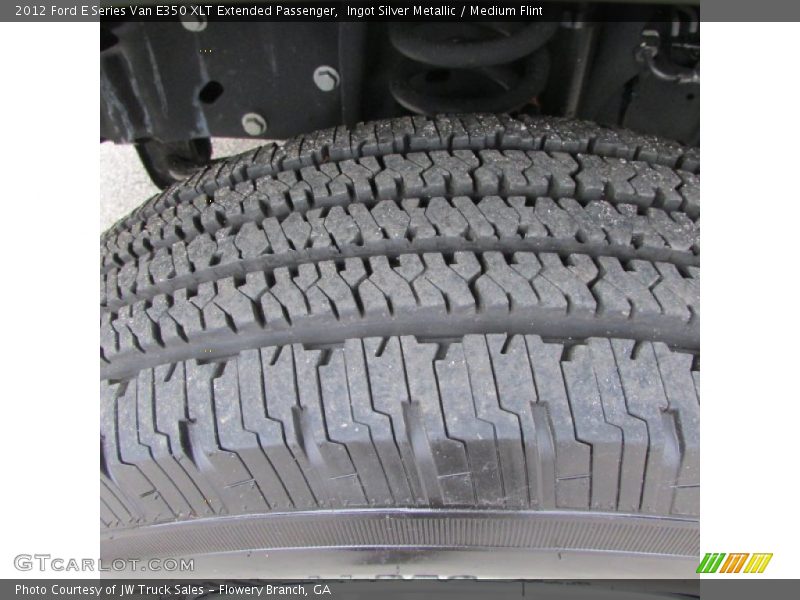 Ingot Silver Metallic / Medium Flint 2012 Ford E Series Van E350 XLT Extended Passenger