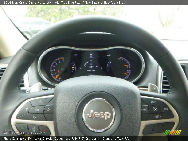True Blue Pearl / New Zealand Black/Light Frost 2014 Jeep Grand Cherokee Laredo 4x4