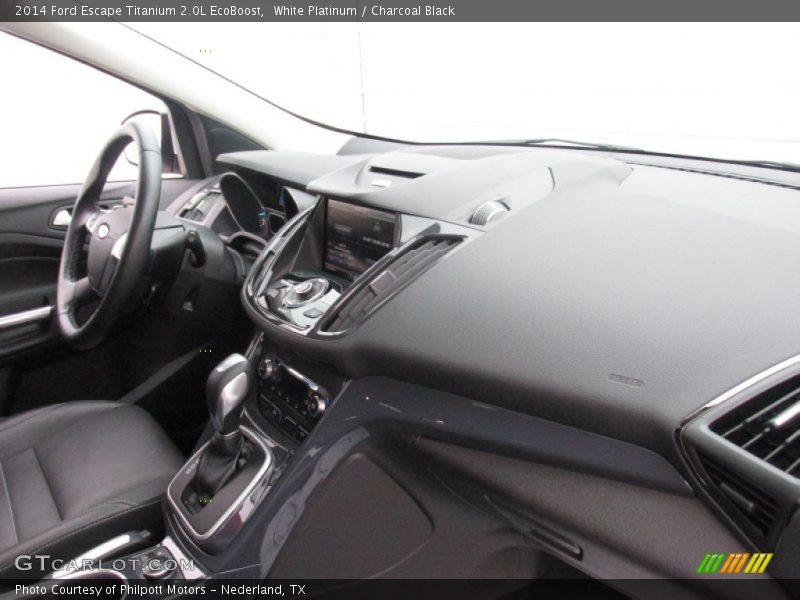 Dashboard of 2014 Escape Titanium 2.0L EcoBoost