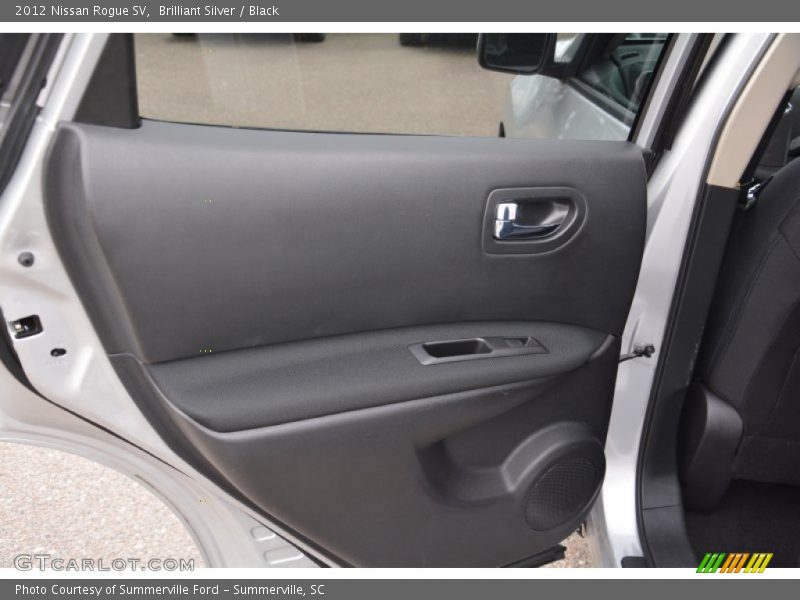 Brilliant Silver / Black 2012 Nissan Rogue SV