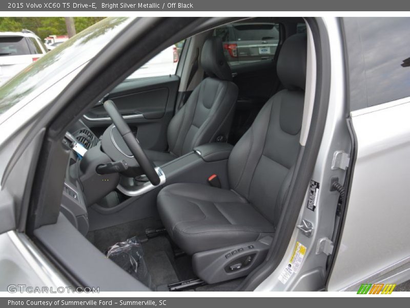 Front Seat of 2015 XC60 T5 Drive-E