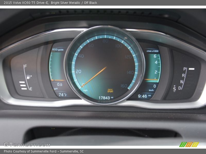  2015 XC60 T5 Drive-E T5 Drive-E Gauges