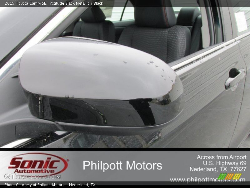 Attitude Black Metallic / Black 2015 Toyota Camry SE