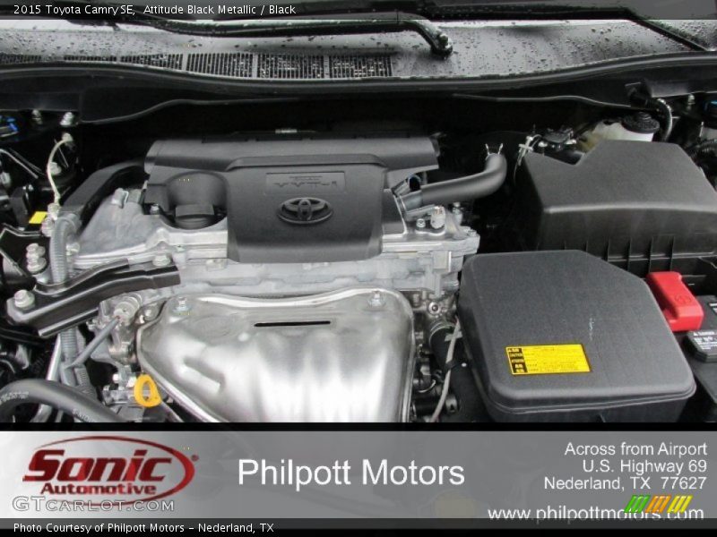 Attitude Black Metallic / Black 2015 Toyota Camry SE