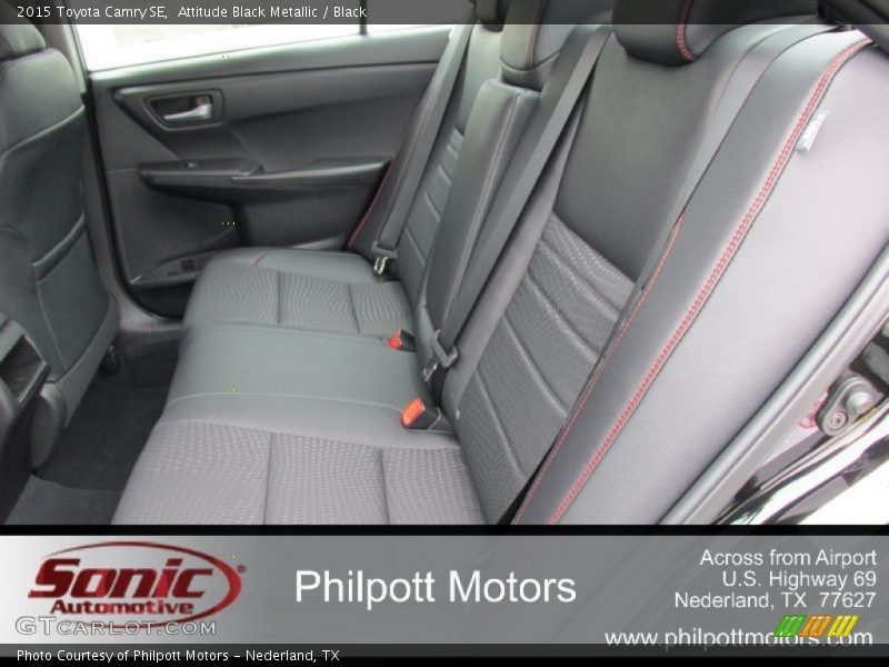 Attitude Black Metallic / Black 2015 Toyota Camry SE