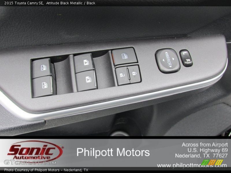 Attitude Black Metallic / Black 2015 Toyota Camry SE
