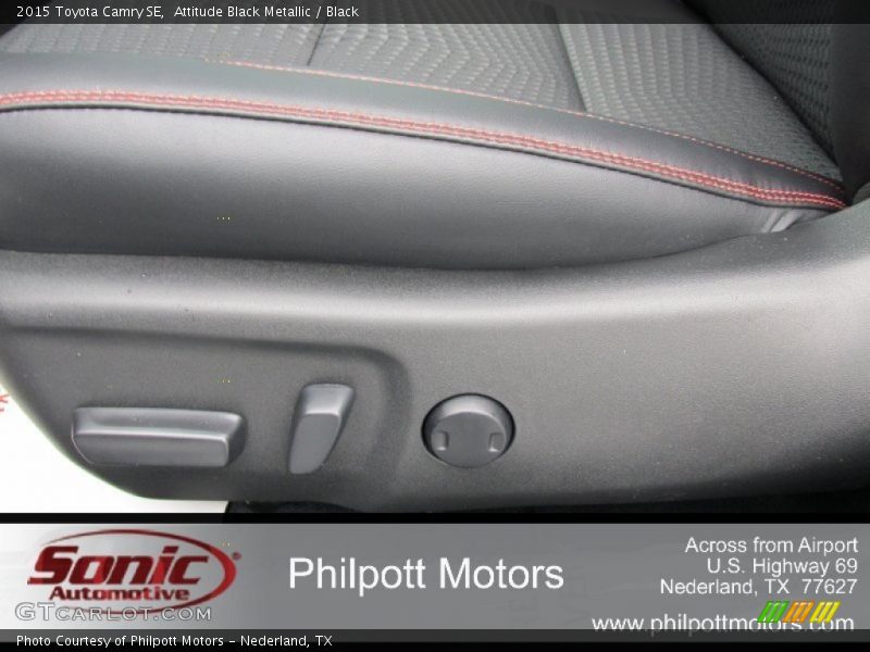 Attitude Black Metallic / Black 2015 Toyota Camry SE
