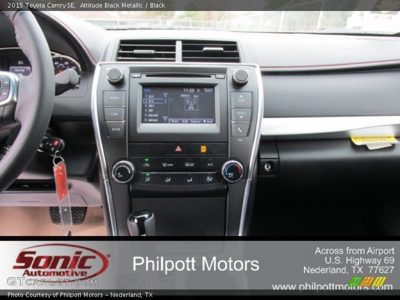 Attitude Black Metallic / Black 2015 Toyota Camry SE