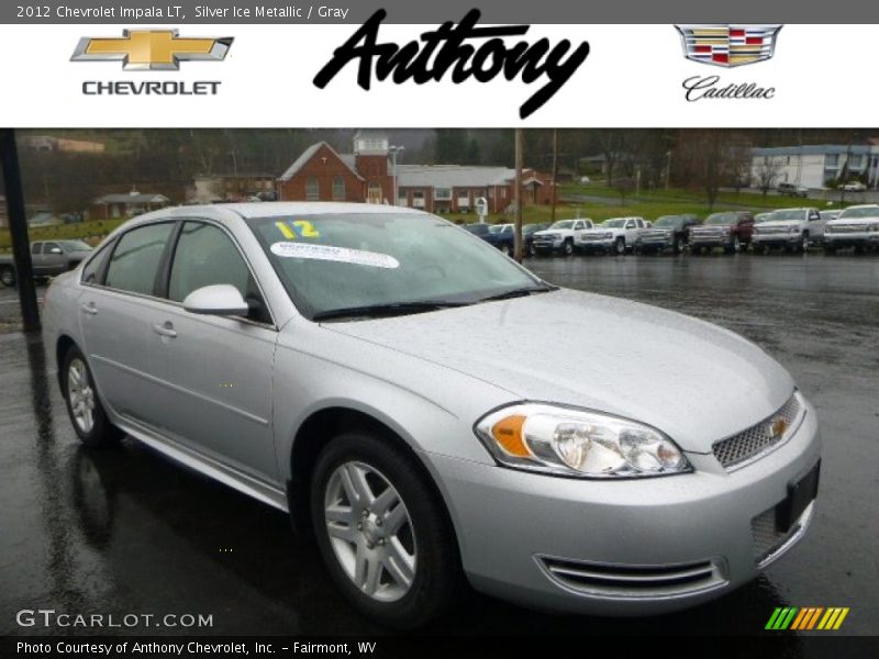 Silver Ice Metallic / Gray 2012 Chevrolet Impala LT