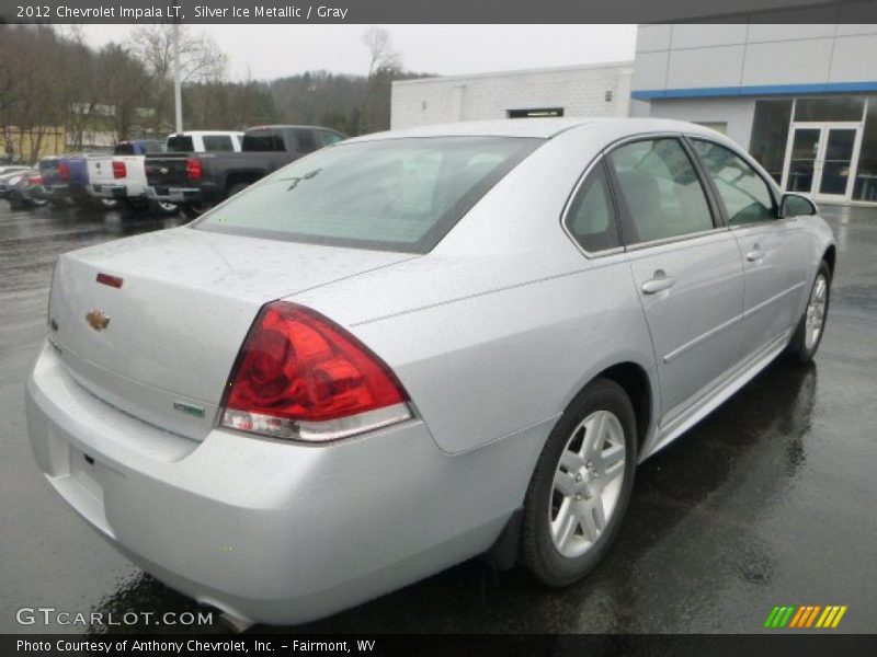 Silver Ice Metallic / Gray 2012 Chevrolet Impala LT