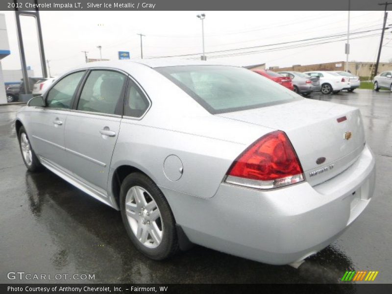 Silver Ice Metallic / Gray 2012 Chevrolet Impala LT