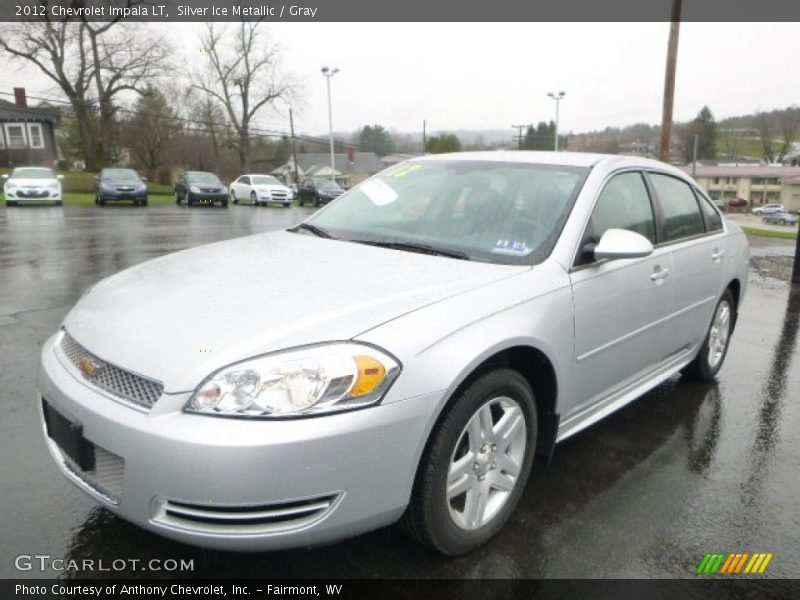 Silver Ice Metallic / Gray 2012 Chevrolet Impala LT