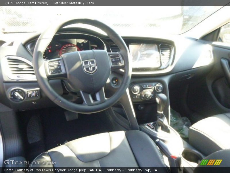  2015 Dart Limited Black Interior