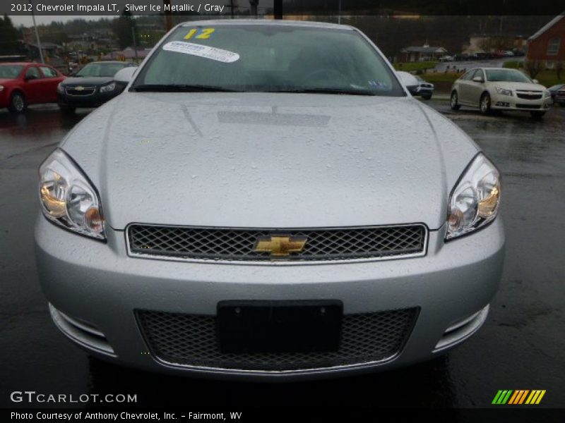 Silver Ice Metallic / Gray 2012 Chevrolet Impala LT
