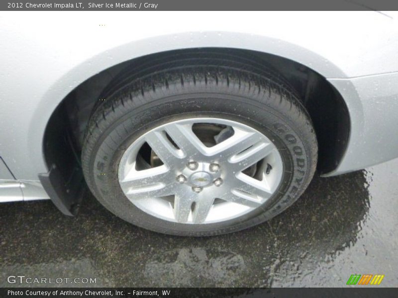 Silver Ice Metallic / Gray 2012 Chevrolet Impala LT