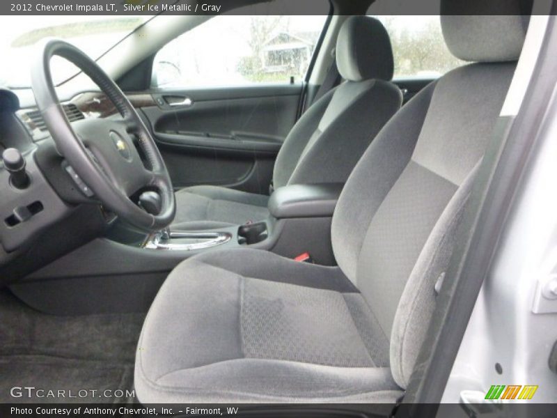 Silver Ice Metallic / Gray 2012 Chevrolet Impala LT