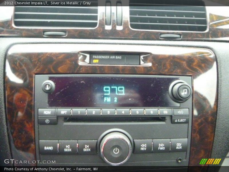 Silver Ice Metallic / Gray 2012 Chevrolet Impala LT