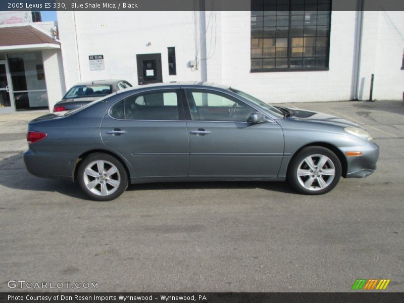 Blue Shale Mica / Black 2005 Lexus ES 330