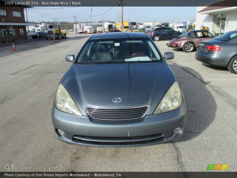 Blue Shale Mica / Black 2005 Lexus ES 330